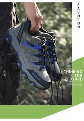 Tactical Waterproof Hiking Boots Unisex Non-Slip Outdoor Mountain Sneakers