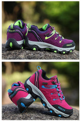 Tactical Waterproof Hiking Boots Unisex Non-Slip Outdoor Mountain Sneakers