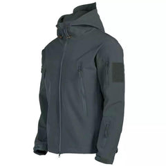Men’s Camouflage Waterproof Windproof Winter Tactical Hooded Big Size Jacket