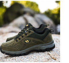 Winter Couple Warm Non-Slip Lightweight Hiking Shoes Low Top Sneakers