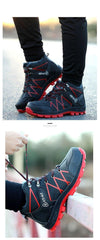 Winter Waterproof Non-Slip Warm Plush Snow Boots Outdoor Safety Shoes