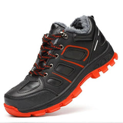 Winter Waterproof Non-Slip Warm Plush Snow Boots Outdoor Safety Shoes