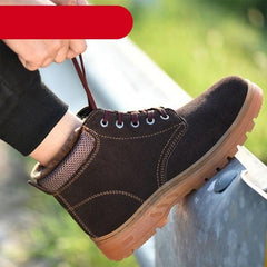 Winter Waterproof Non-Slip Warm Plush Snow Boots Outdoor Safety Shoes