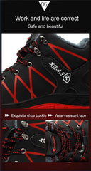 Winter Waterproof Non-Slip Warm Plush Snow Boots Outdoor Safety Shoes