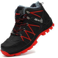 Winter Waterproof Non-Slip Warm Plush Snow Boots Outdoor Safety Shoes