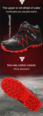 Winter Waterproof Non-Slip Warm Plush Snow Boots Outdoor Safety Shoes