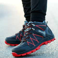 Winter Waterproof Non-Slip Warm Plush Snow Boots Outdoor Safety Shoes