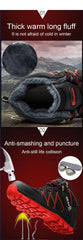 Winter Waterproof Non-Slip Warm Plush Snow Boots Outdoor Safety Shoes